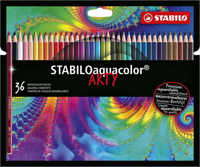 Frustrerend Trillen ondergronds Kleurpotloden STABILO aquacolor 1636-1-20 etui à 36 kleuren bij Supply  Center