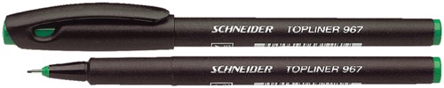 Fineliner Schneider 967 groen 0.4mm